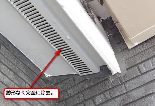 アシナガバチの巣完全除去
