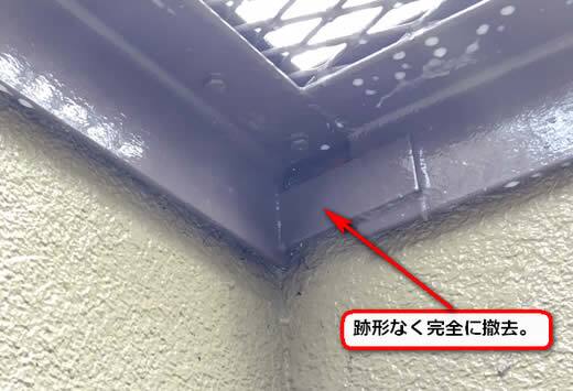 アシナガバチの巣完全撤去