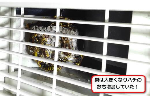 蜂室外機内部