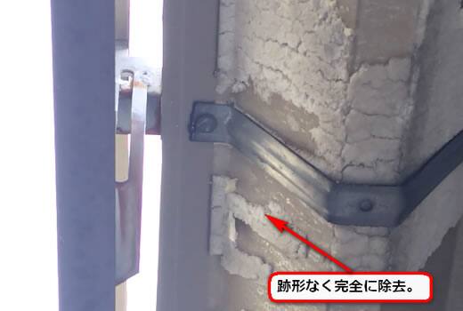 アシナガバチの巣完全除去